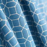 Denim Geometrisch bedrucktes Segeltuch - Ribes y Casals
