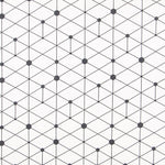 Geometrisches bedrucktes Segeltuch Weiß - Ribes y Casals