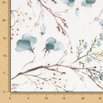 Bedrucktes Segeltuch Hanami Aquarell Grau - Ribes y Casals