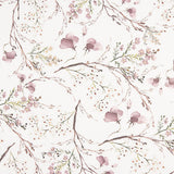 Bedrucktes Segeltuch Hanami Aquarell Rosa - Ribes y Casals
