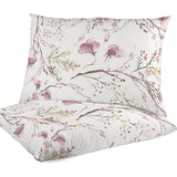 Bedrucktes Segeltuch Hanami Aquarell Rosa - Ribes y Casals