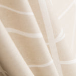 Bedrucktes Segeltuch Hipotenuse Beige - Ribes y Casals