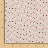 Bedruckte Leinwand mit rustikalen Polka Dots - Ribes y Casals