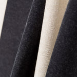Bedrucktes Segeltuch Maxi Stripe Blau - Ribes y Casals