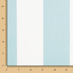 Bedrucktes Segeltuch Maxi Stripe Island Blue - Ribes y Casals