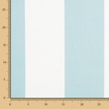 Bedrucktes Segeltuch Maxi Stripe Island Blue - Ribes y Casals