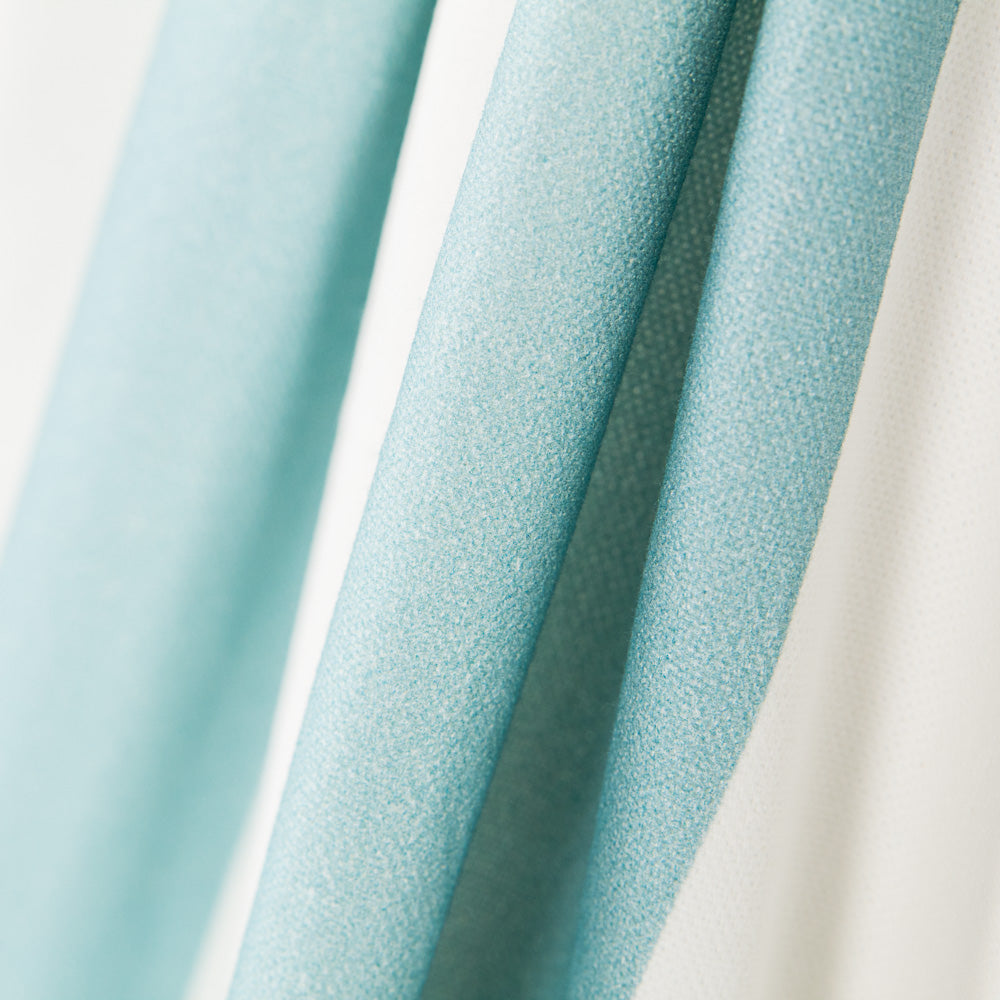 Bedrucktes Segeltuch Maxi Stripe Island Blue - Ribes y Casals