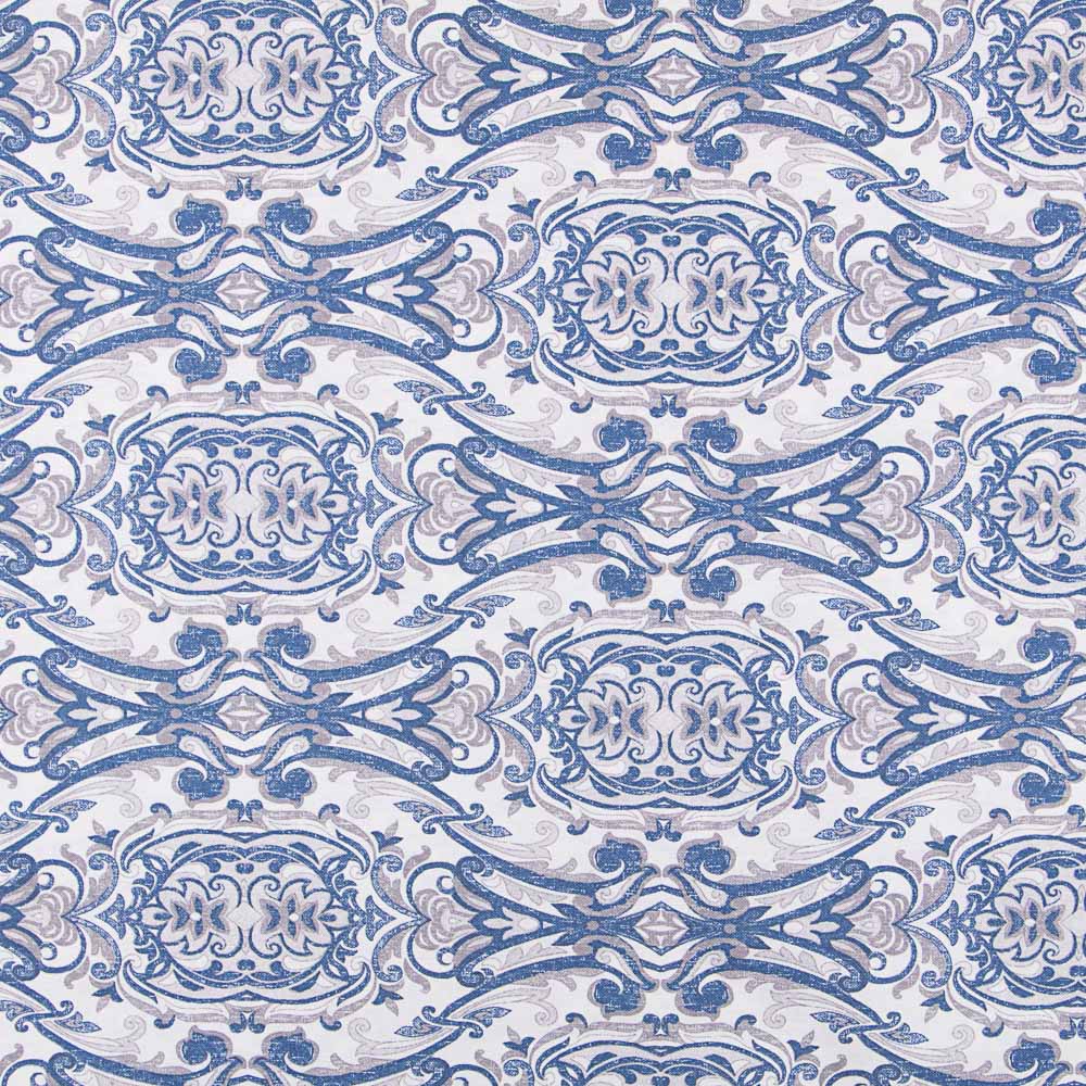 Bedrucktes Segeltuch Mosaik Blau - Ribes y Casals