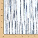 Bedrucktes Segeltuch Multi Stripe Blau - Ribes y Casals