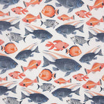 Bedrucktes Segeltuch Fischfarben - Ribes y Casals