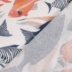 Bedrucktes Segeltuch Fischfarben - Ribes y Casals