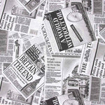 Zeitung bedruckte Leinwand - Ribes y Casals