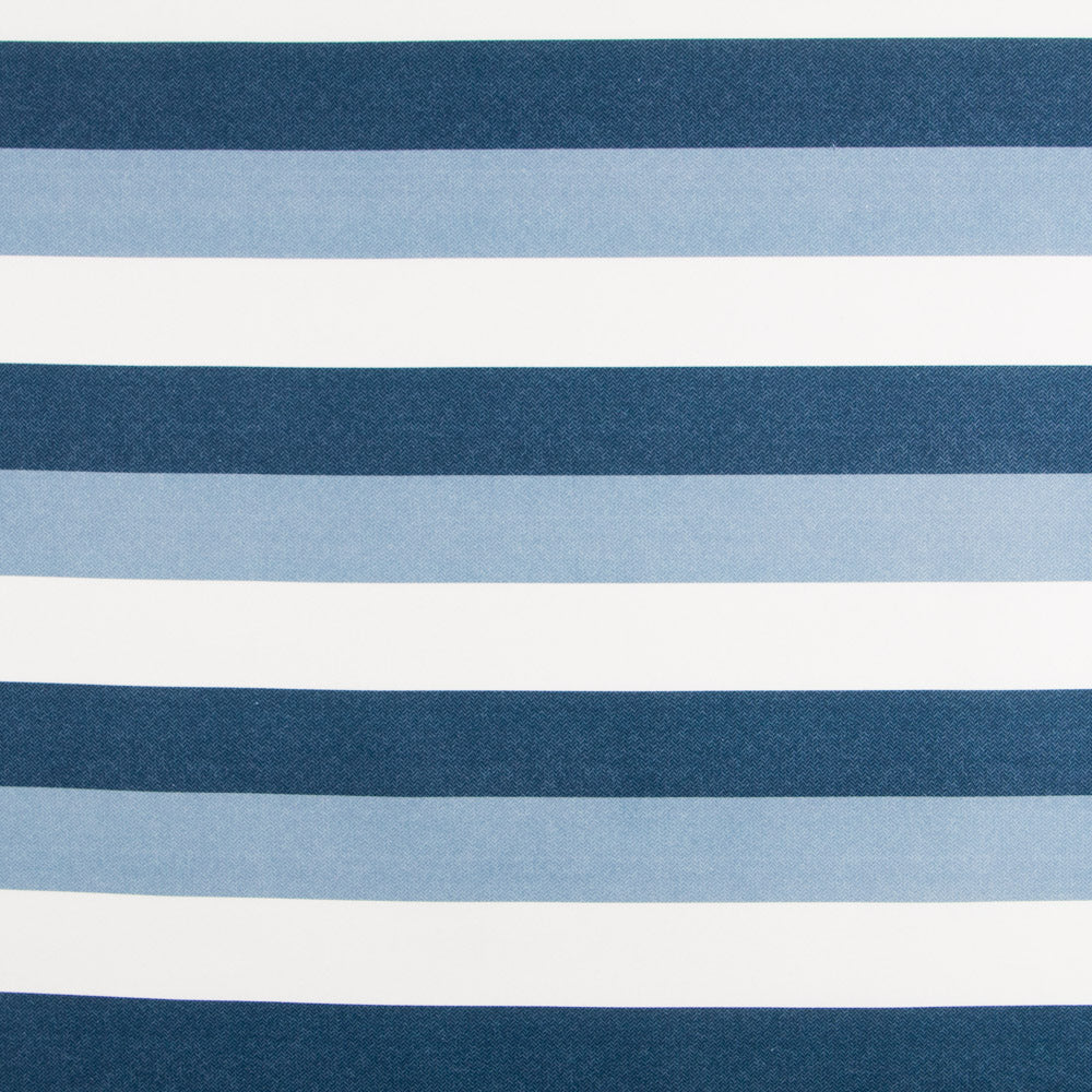 Blau gestreiftes bedrucktes Segeltuch - Ribes y Casals