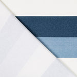 Blau gestreiftes bedrucktes Segeltuch - Ribes y Casals