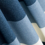 Blau gestreiftes bedrucktes Segeltuch - Ribes y Casals