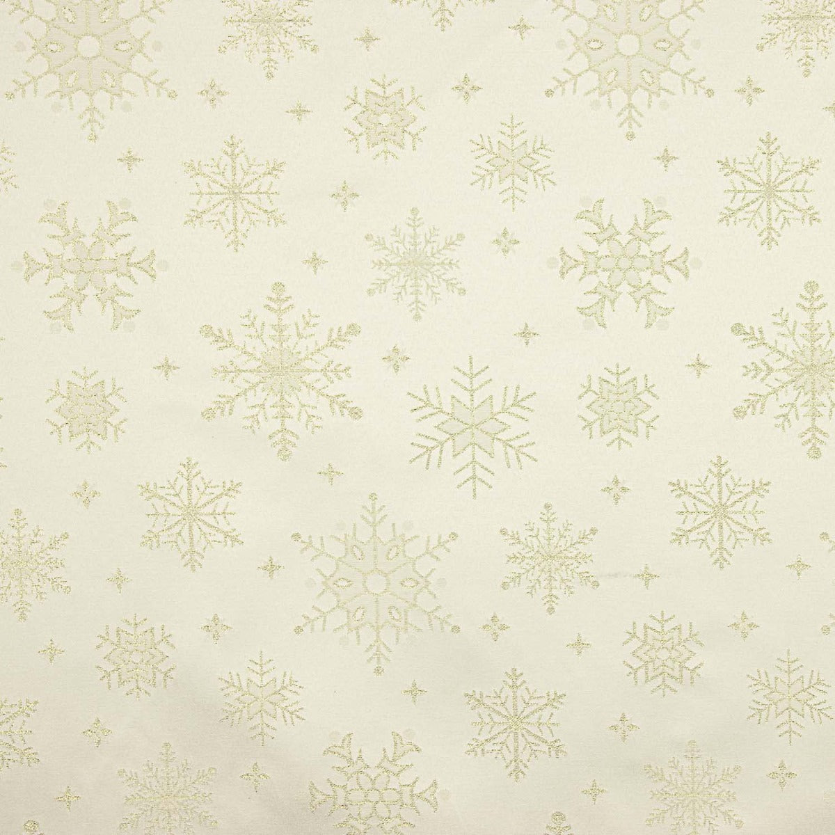 Lurex Gold Lurex Fleece Star Canvas - Ribes y Casals