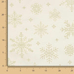 Lurex Gold Lurex Fleece Star Canvas - Ribes y Casals