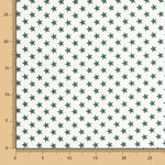 Segeltuch Sterne 13 mm Grün - Ribes y Casals
