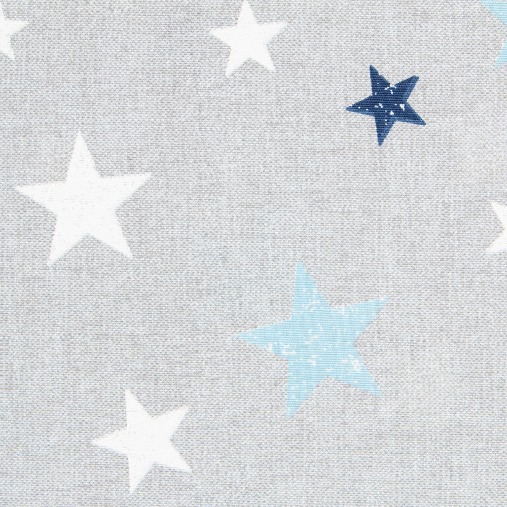 Canvas Sterne Blau Grau - Ribes y Casals