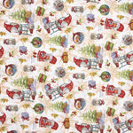 Canvas Weihnachten Mix Gnome Mix Ecru - Ribes y Casals