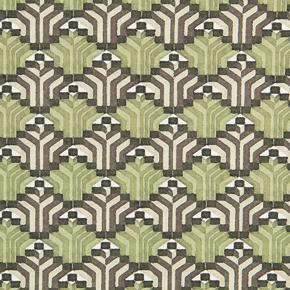 Segeltuch Geometrisch 3D Grün - Ribes y Casals