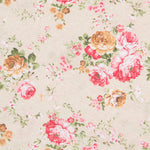 Beige Vintage Blume Segeltuch - Ribes y Casals