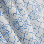 Fleckenbeständiges Segeltuch Geo Blue - Ribes y Casals