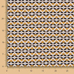 Ethnischer ockerfarbener Jacquard-Polsterbezug - Ribes y Casals
