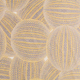 Jacquard-Kugeln aus Segeltuch Gelb - Ribes y Casals