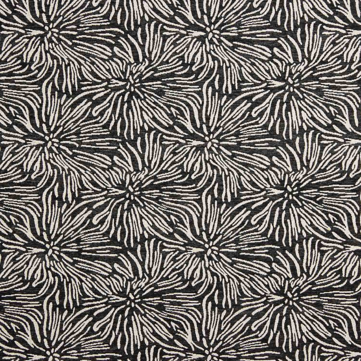 Reststück Jacquard-Segeltuch Brisa Schwarz – verschiedene Maße x Breite 280 cm - Ribes y Casals