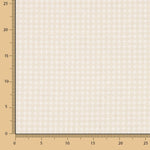 Jacquard-Leinwand Dots Beige - Ribes y Casals