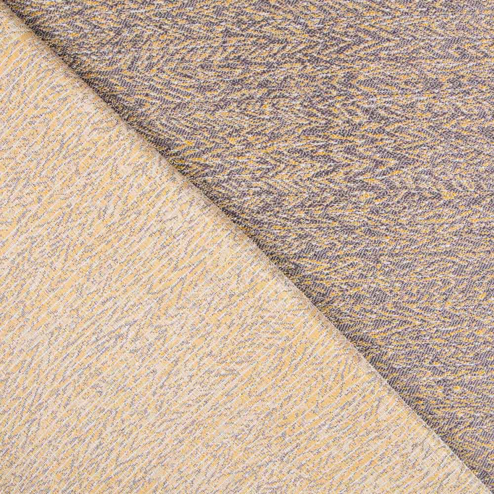 Jacquard-Leinwand Fischgrät Gelb - Ribes y Casals