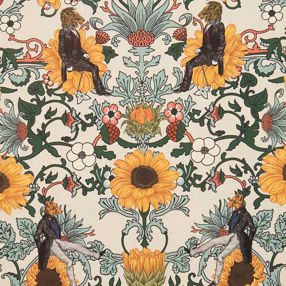 Canvas Sonnenblumen Gentleman Raw - Ribes y Casals
