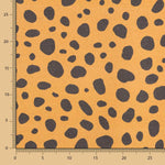 Ockerfarbener Leopard-Leinwand - Ribes y Casals