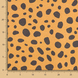 Ockerfarbener Leopard-Leinwand - Ribes y Casals