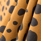 Ockerfarbener Leopard-Leinwand - Ribes y Casals