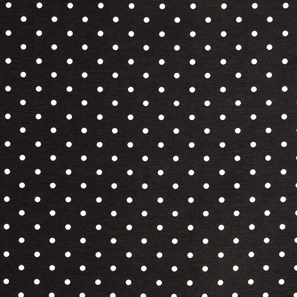Canvas Polka Dots Schwarzer Hintergrund - Ribes y Casals