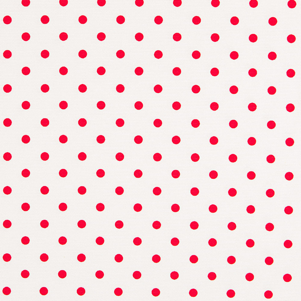 Rote Polka Dots Leinwand - Ribes y Casals