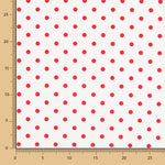 Rote Polka Dots Leinwand - Ribes y Casals