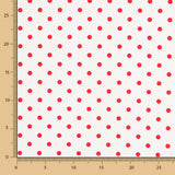 Rote Polka Dots Leinwand - Ribes y Casals