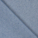 Fischgrätenmuster Mini Blau Segeltuch - Ribes y Casals