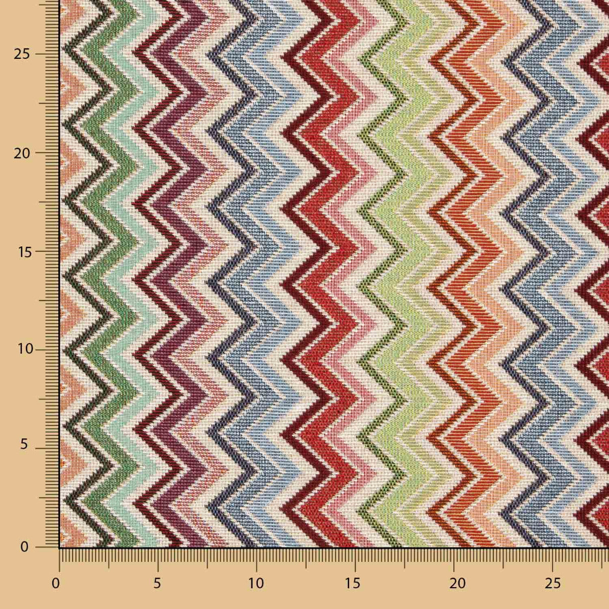 Gobelin Wandteppich Zig Zag Klar - Ribes y Casals
