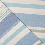 Multistriped-Leinwand blau - Ribes y Casals