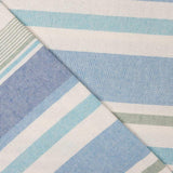 Multistriped-Leinwand blau - Ribes y Casals
