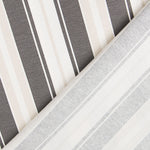 Canvas Multistripes Anthrazitgrau - Ribes y Casals