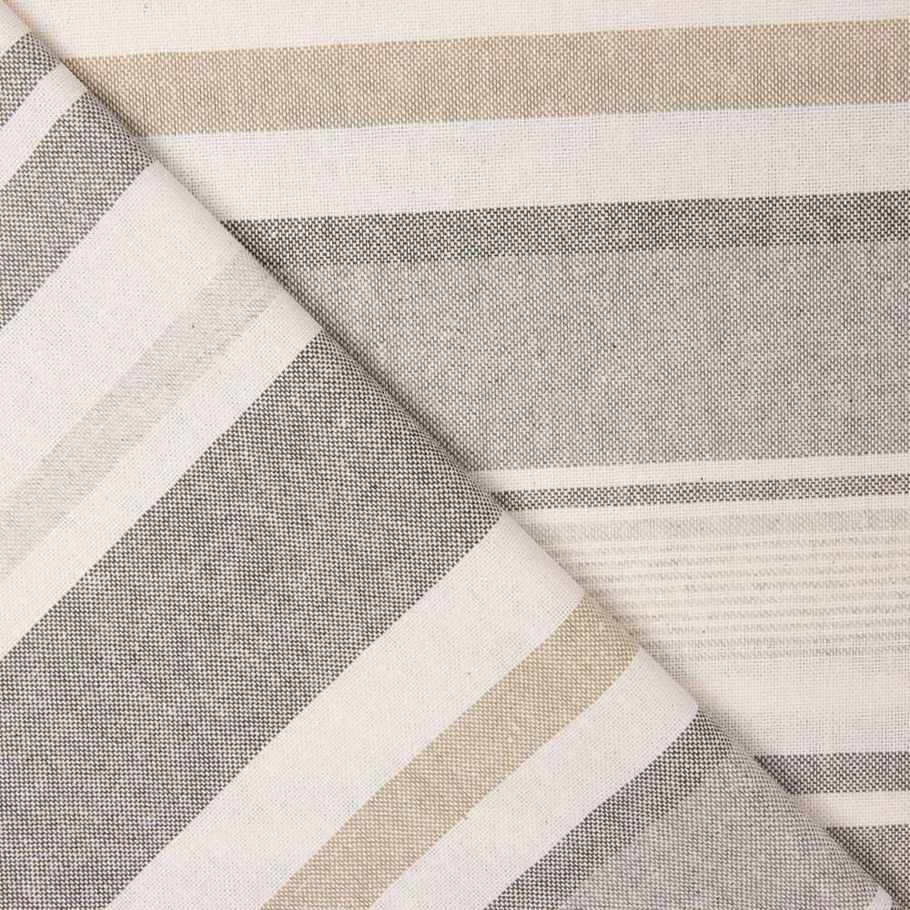 Segeltuch Multistripes Grau - Ribes y Casals
