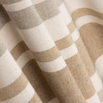 Gegerbtes Multistriped-Leinwandgewebe - Ribes y Casals