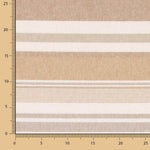 Gegerbtes Multistriped-Leinwandgewebe - Ribes y Casals
