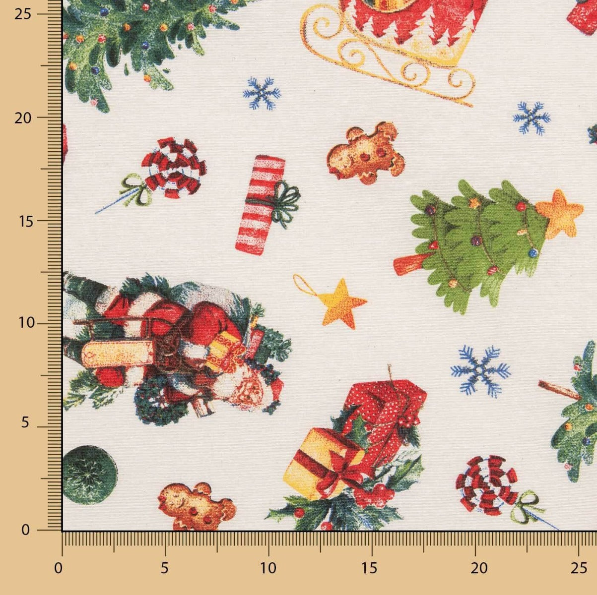 Abies Weihnachts-Leinwand - Ribes y Casals