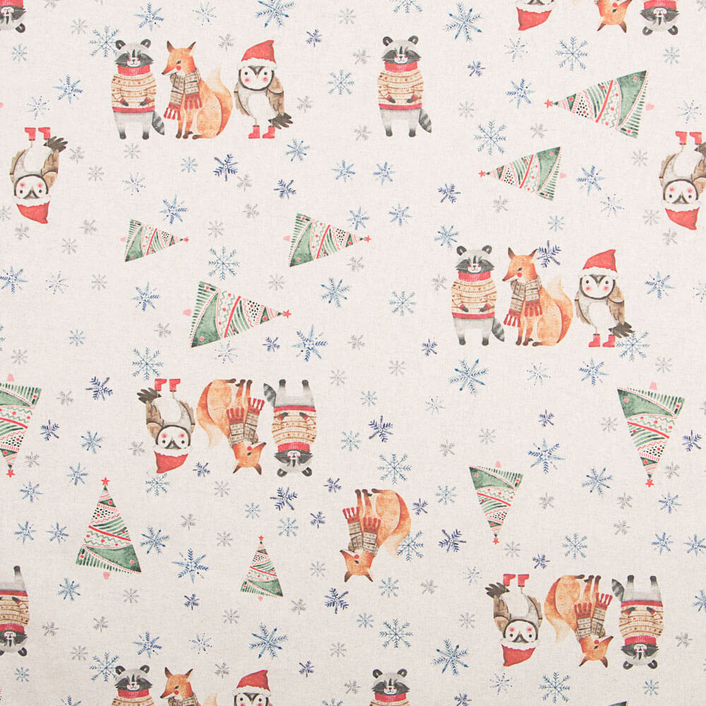 Canvas Weihnachten Tiere - Ribes y Casals